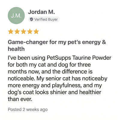 Taurine Powder for Cats & Dogs
